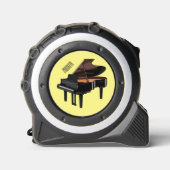 ピアノの漫画イラストレーション メジャー (正面)