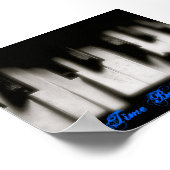 ピアノの鍵を破って作った話 ポスター (角)