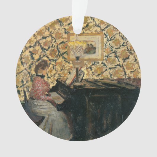 ピアノのMisia オーナメント (正面)