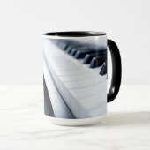ピアノはあなたのハートの歌を保ちます マグカップ (正面右)