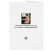 ピアノはかりで測ミュージックカード、ジェシー・ウィルコックス・スミス (裏面)