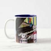 ピアノはクラブマグに耐えます ツートーンマグカップ (左)