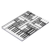 ピアノはノートを調整します ノートブック (左側)