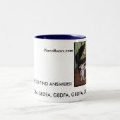 ピアノはピアノ学生のためのマグに耐えます ツートーンマグカップ (中央)