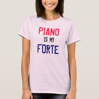 ピアノは僕の得意だ Tシャツ