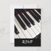 ピアノは写真を調整します 出欠カード (正面)