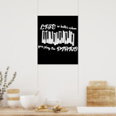 ピアノは命遊が好い ポスター (キッチン)