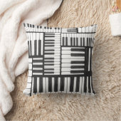 ピアノは白黒枕を調整します クッション (ブランケット)