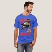 ピアノは私のスポーツの贈り物 Tシャツ (正面フル)
