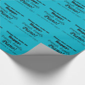 ピアノは私を幸せにする ラッピングペーパー (角)