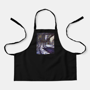 ピアノを叩く エプロン