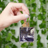 ピアノを叩く キーホルダー (手)