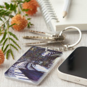 ピアノを叩く キーホルダー (正面右)