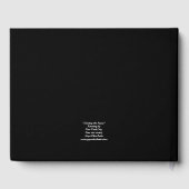 ピアノを叩く ゲストブック (裏面)