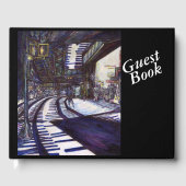 ピアノを叩く ゲストブック (正面)