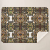 ピアノを叩く シェルパブランケット (正面(横))