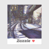 ピアノを叩く シール (シート)