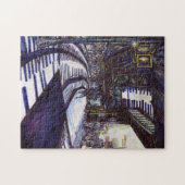 ピアノを叩く ジグソーパズル (横)