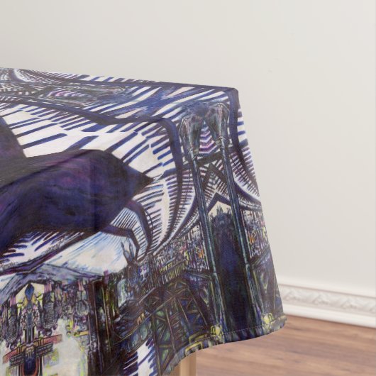 ピアノを叩く テーブルクロス (インサイチュ)