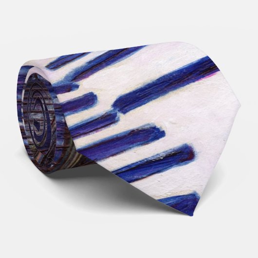 ピアノを叩く ネクタイ (ロール)