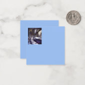 ピアノを叩く ノートカード (正面/裏面インサイチュ)