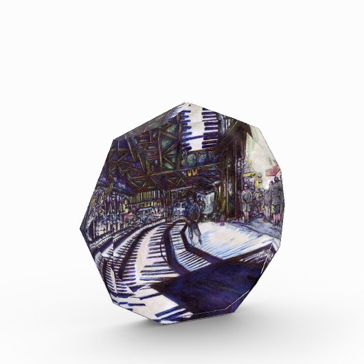 ピアノを叩く フォトブロック (左)