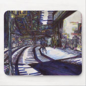 ピアノを叩く マウスパッド (正面)