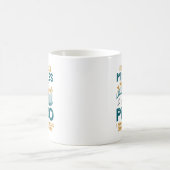 ピアノを弾くときは間違いをしません コーヒーマグカップ (中央)