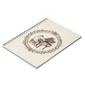 ピアノを弾くカエル ノートブック (左側)