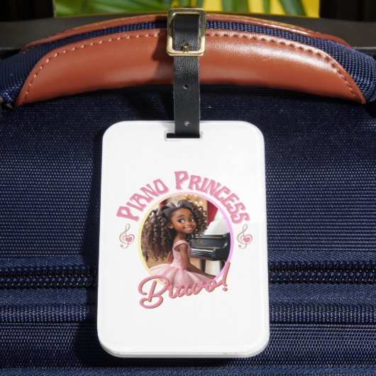 ピアノを愛するギル遊に贈り物 ラゲッジタグ (正面インサイチュ2)