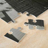 ピアノを遊んでいる女の子 ジグソーパズル (側面)