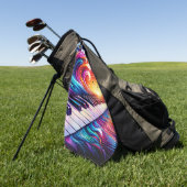 ピアノアート ゴルフタオル (グリーン)