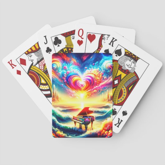 ピアノアート トランプ (裏面)