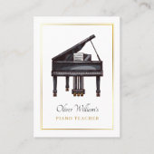 ピアノエレガント 名刺 (正面)