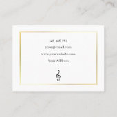 ピアノエレガント 名刺 (裏面)