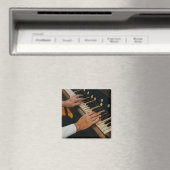 ピアノカッコいいのアートワーク マグネット (インサイチュ (食洗機))