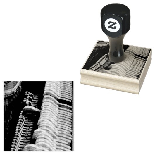 ピアノカッコいいのアートワーク ラバースタンプ (押印)