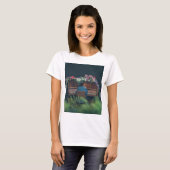 ピアノカッコいいのアートワーク Tシャツ (正面フル)