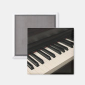 ピアノカッコいいデザイン マグネット (正面/裏面)