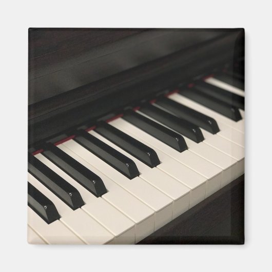 ピアノカッコいいデザイン マグネット (正面)