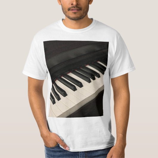 ピアノカッコいいデザイン Tシャツ (正面)