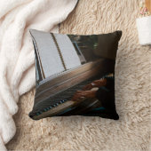 ピアノカッコいい クッション (ブランケット)