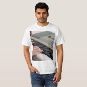 ピアノカッコいい Tシャツ (正面フル)