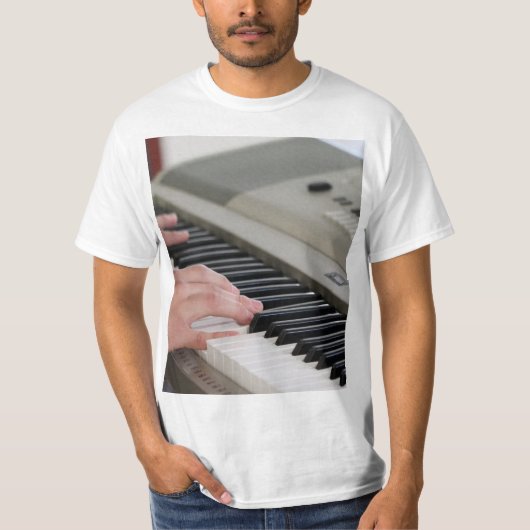 ピアノカッコいい Tシャツ (正面)