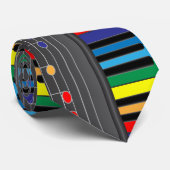 ピアノカラフルキーボード ネクタイ (ロール)