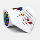 ピアノカラフルキーボード ネクタイ (ロール)