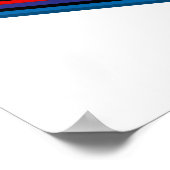 ピアノカラフルキーボード ポスター (角)