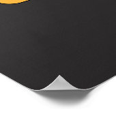 ピアノカラフルキーボード ポスター (角)