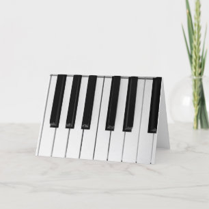 ピアノカード サンキューカード