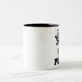 ピアノガール ツートーンマグカップ (中央)